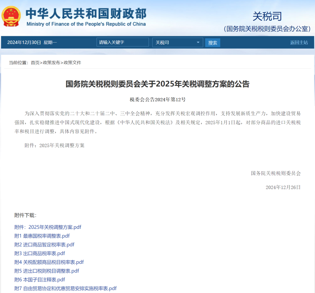 关税